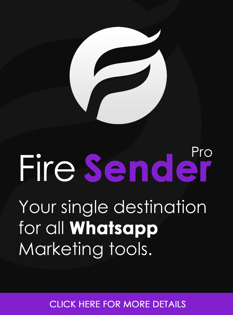 Firesenderpro marketing tool